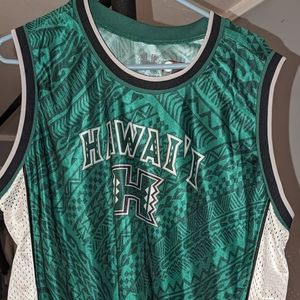 Vintage University of Hawaii Rainbows Authentic Basketball Jersey Men's XL